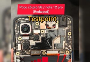 Poco x5 pro 5g / note 12 pro (redwood) test point noktas